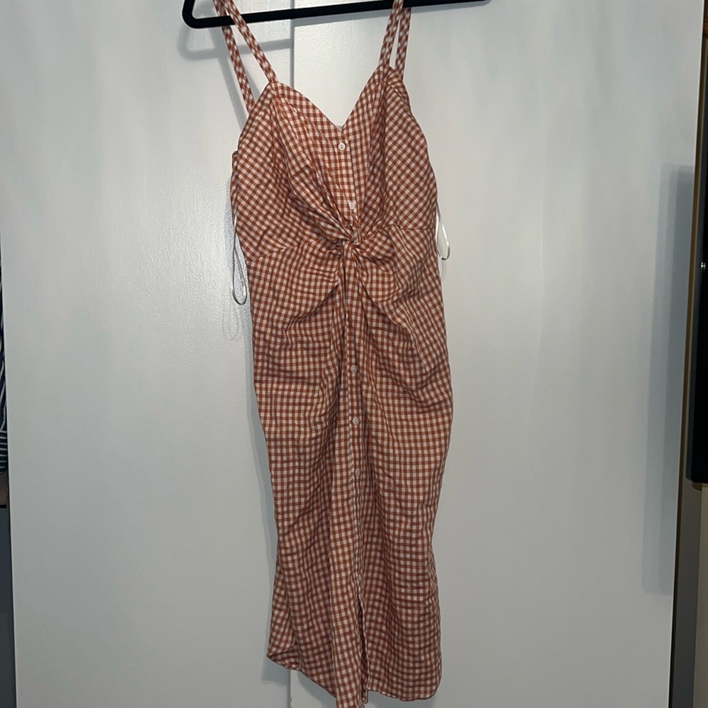 Zara Gingham Dress